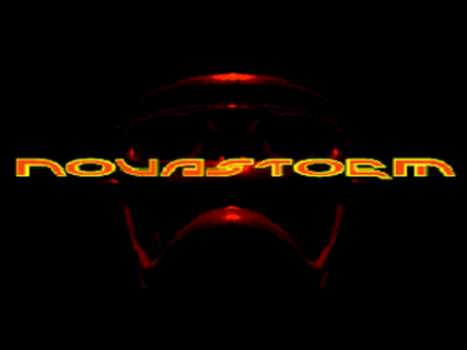 Novastorm title screen for Sega CD